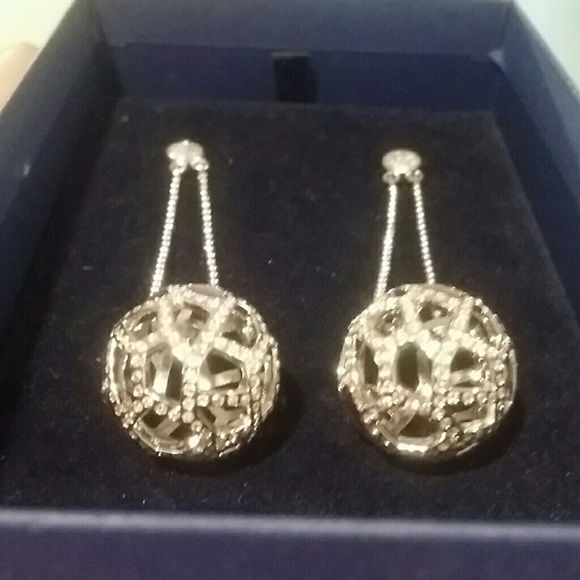 Swarovski Jewelry Swarovski Crystal Ball Drop Earrings New Poshmark